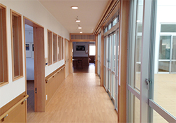 清潔感ある廊下