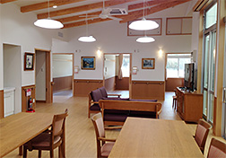 家庭的な談話室